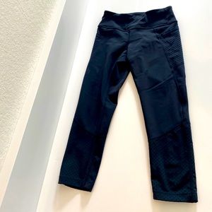 Zella crop black leggings
